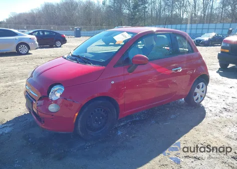 2014 Fiat 500 Pop z USA, uszkodzony, nr VIN 3C3CFFARXET195261